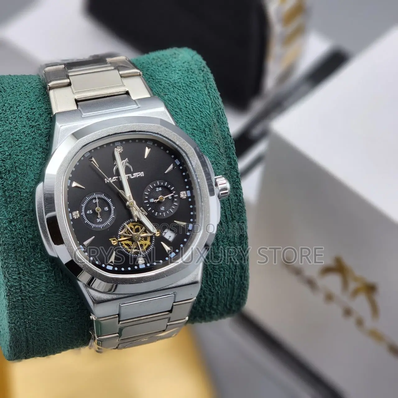 Matturi Quality Men Chain Strap Wristwatch