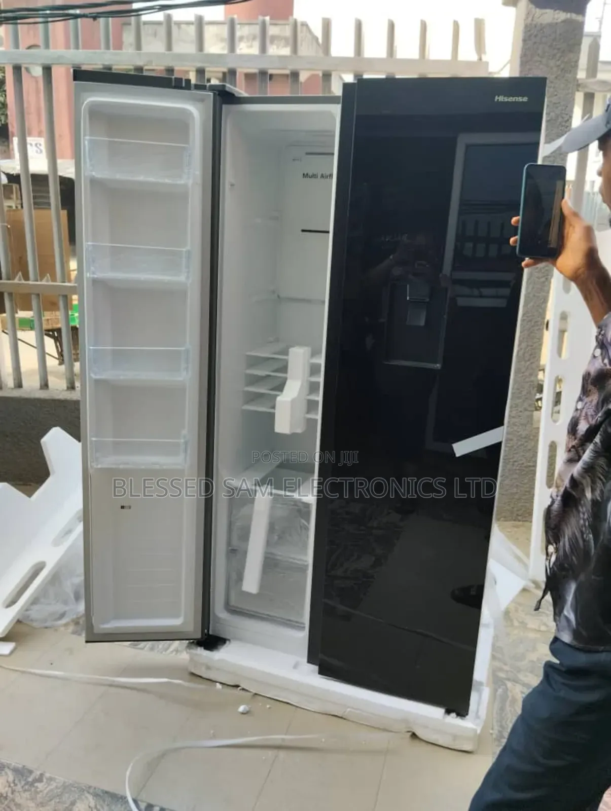 New Hisense Inverter Fridge 529-l Said By Said Dispenser >