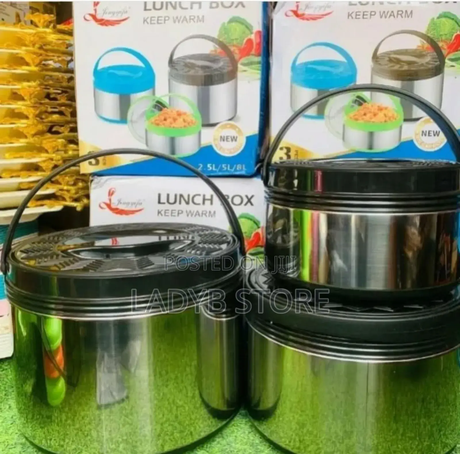 3set High Quality Lunch Box / Food Warmer