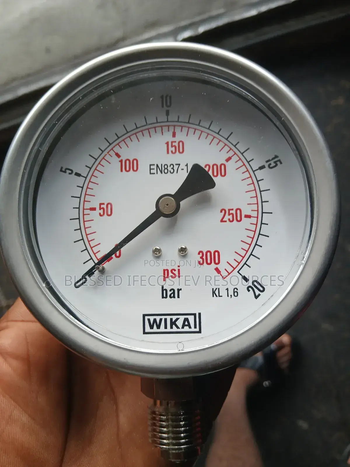 Wika Pressure Gauge 4inches