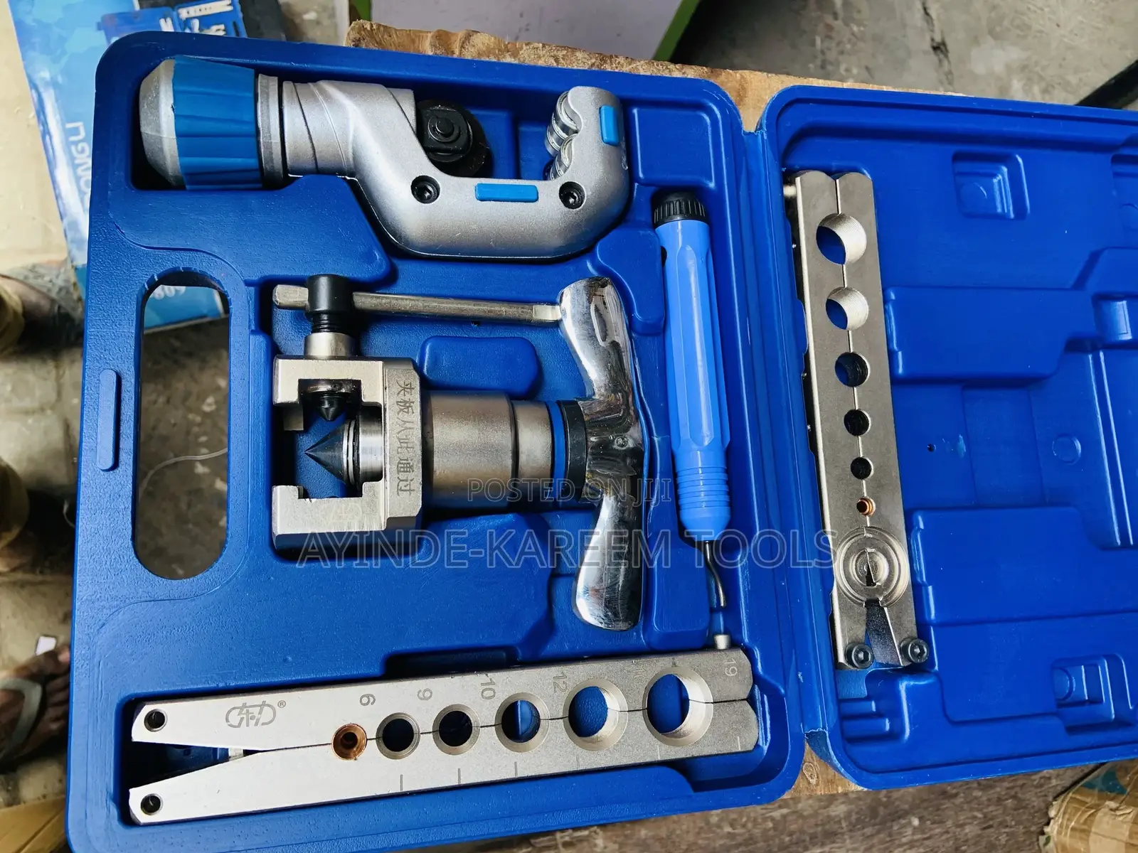 Pipe Flaring Tool Kit (Ct-308)6,9,10,12,16 and 19mm