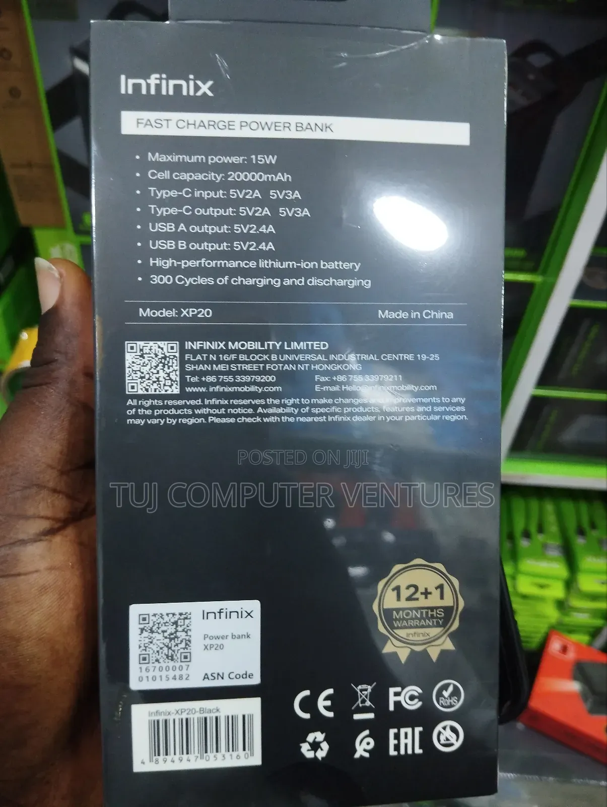 Infinix 20000 Powerbank
