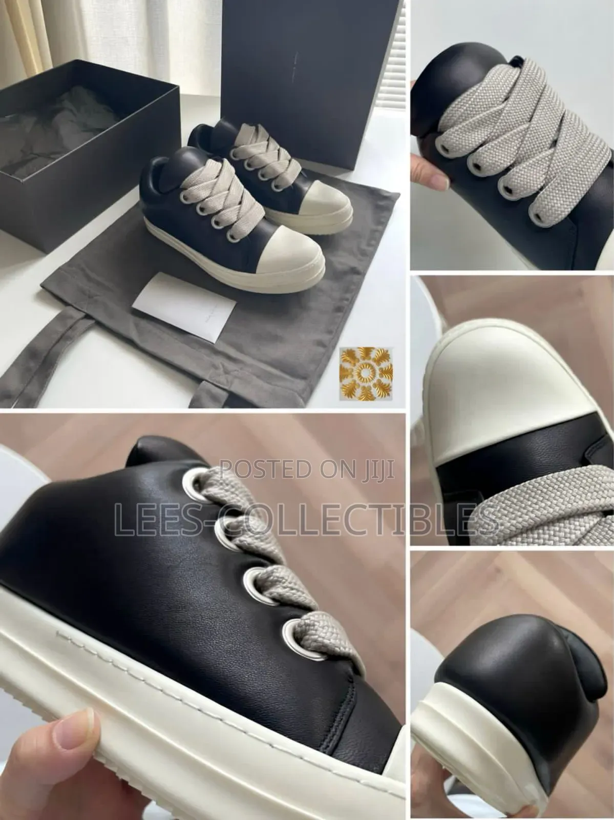 Quality Rick Owens Scalpe in Pelle Padded