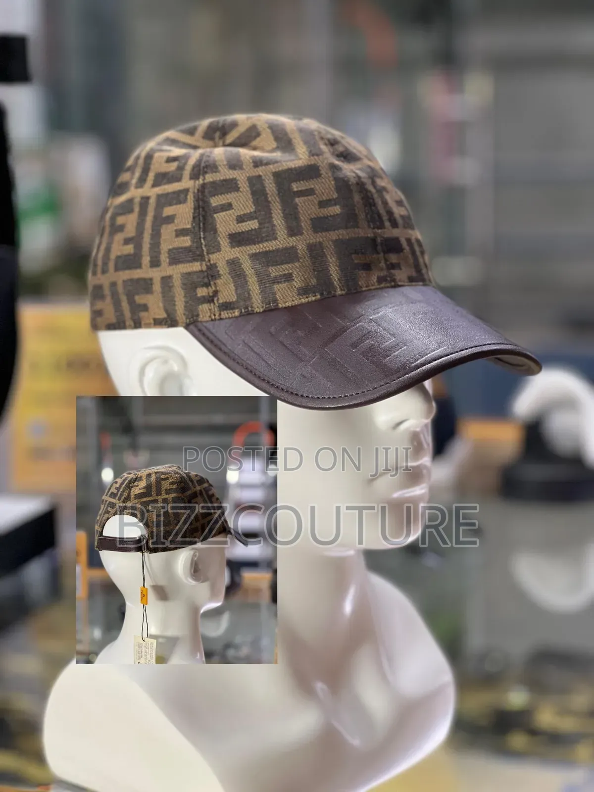 Original Fendi Face Cap Available in Store