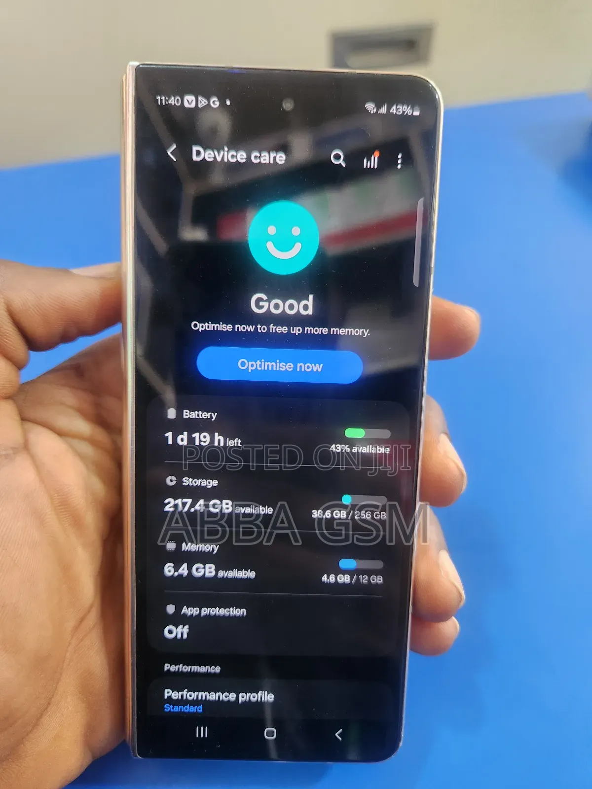 Samsung Galaxy Z Fold4 256 GB Gold