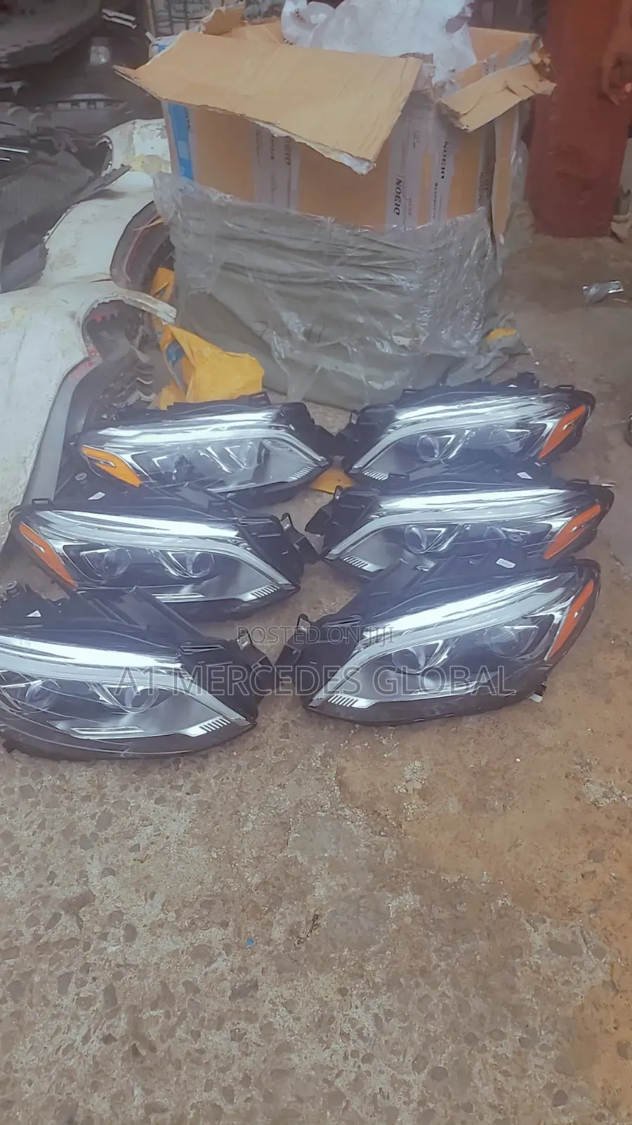 Mercedes-Benz Gle Headlights