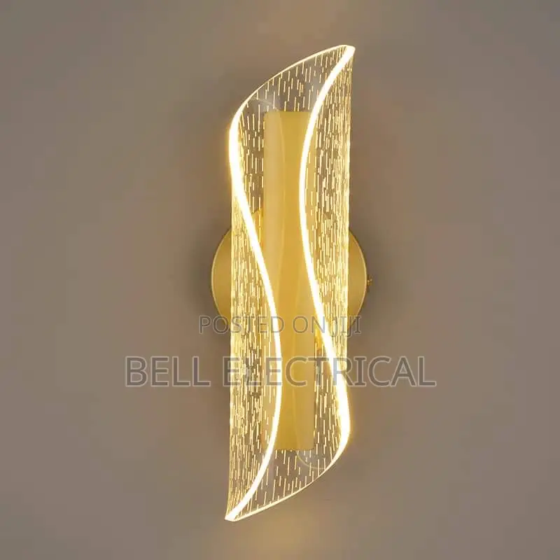 Luxury Led Spiral Wall Lamp