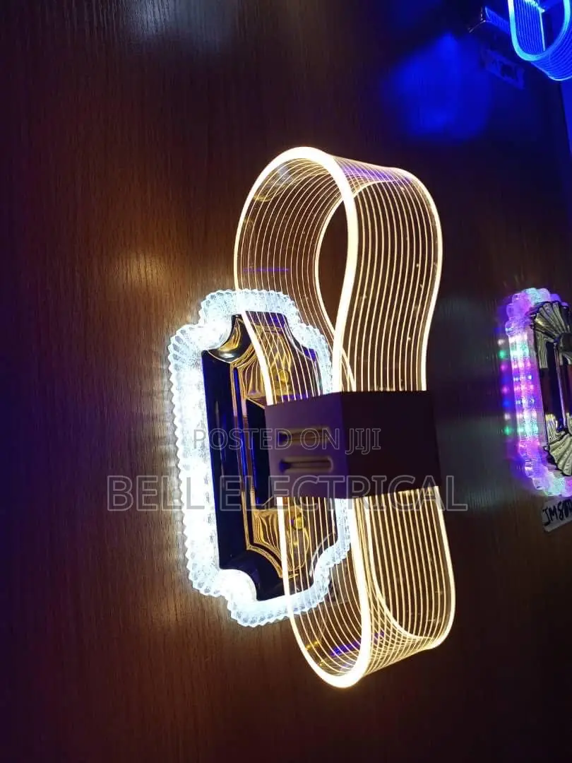 Luxury Led Spiral Wall Lamp