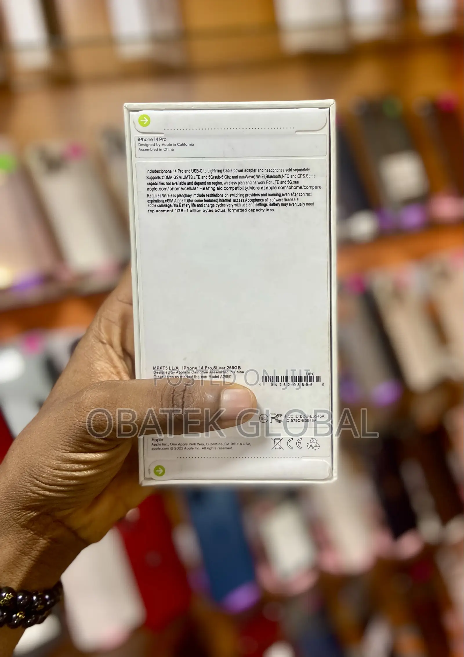 New Apple iPhone 14 Pro 256 GB Silver
