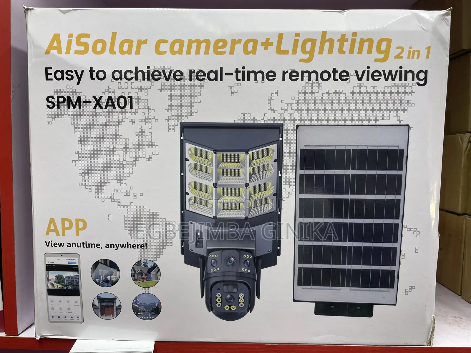 Aisolar Camera+Lighting 2 in 1