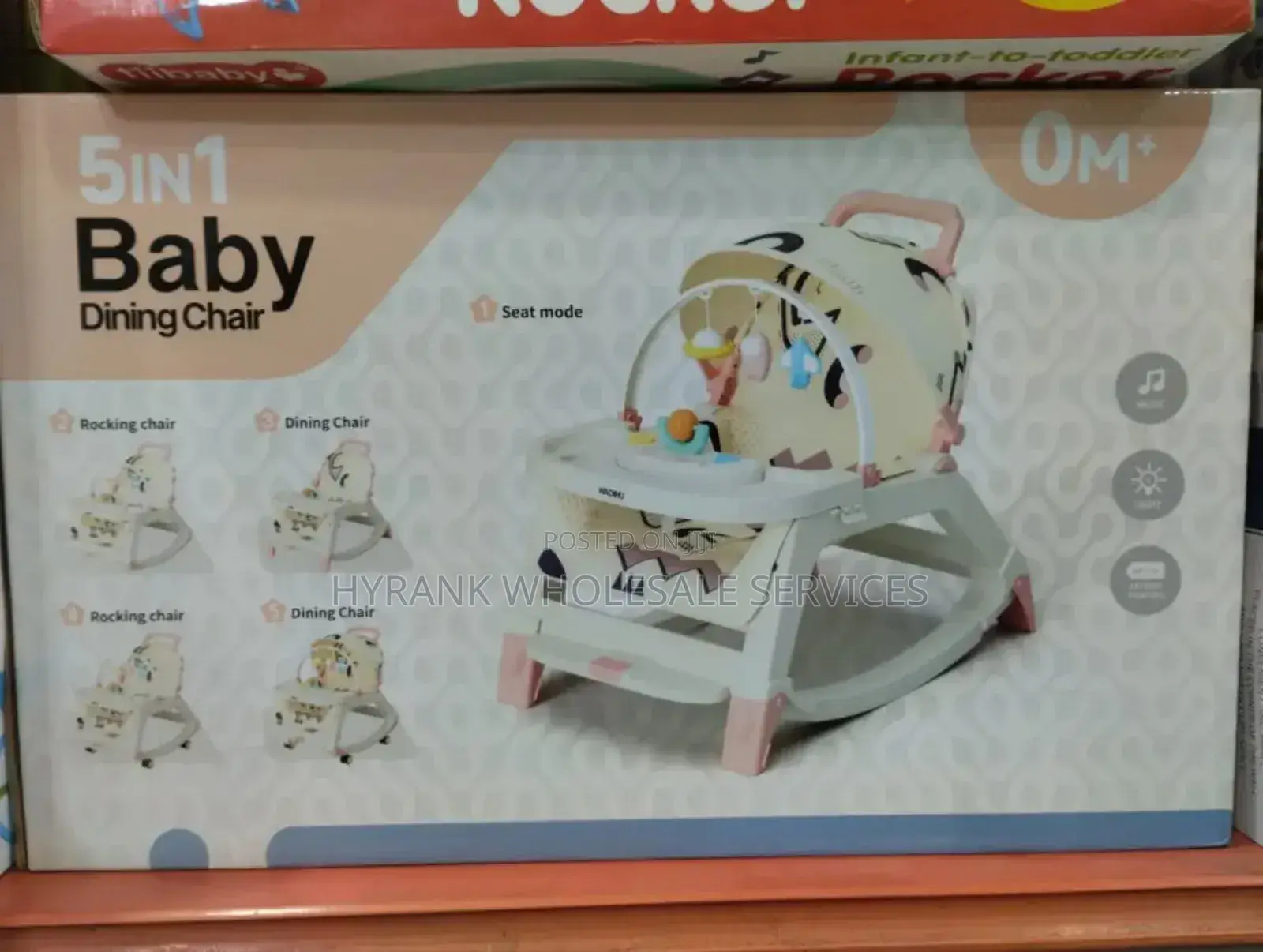 5 in 1 Baby Dinning Chair 