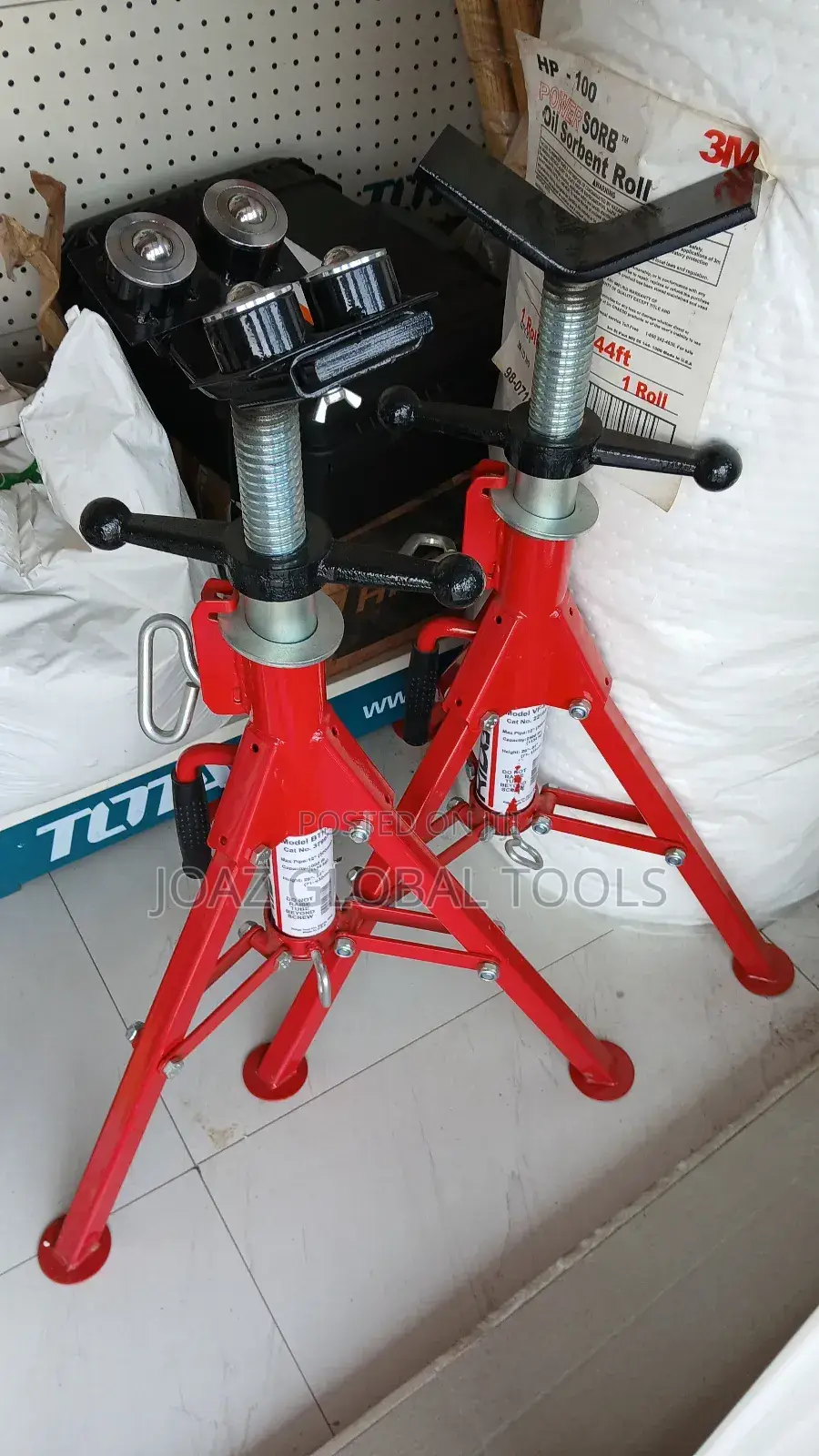 Pipe Stand/Rack With Roller and Others