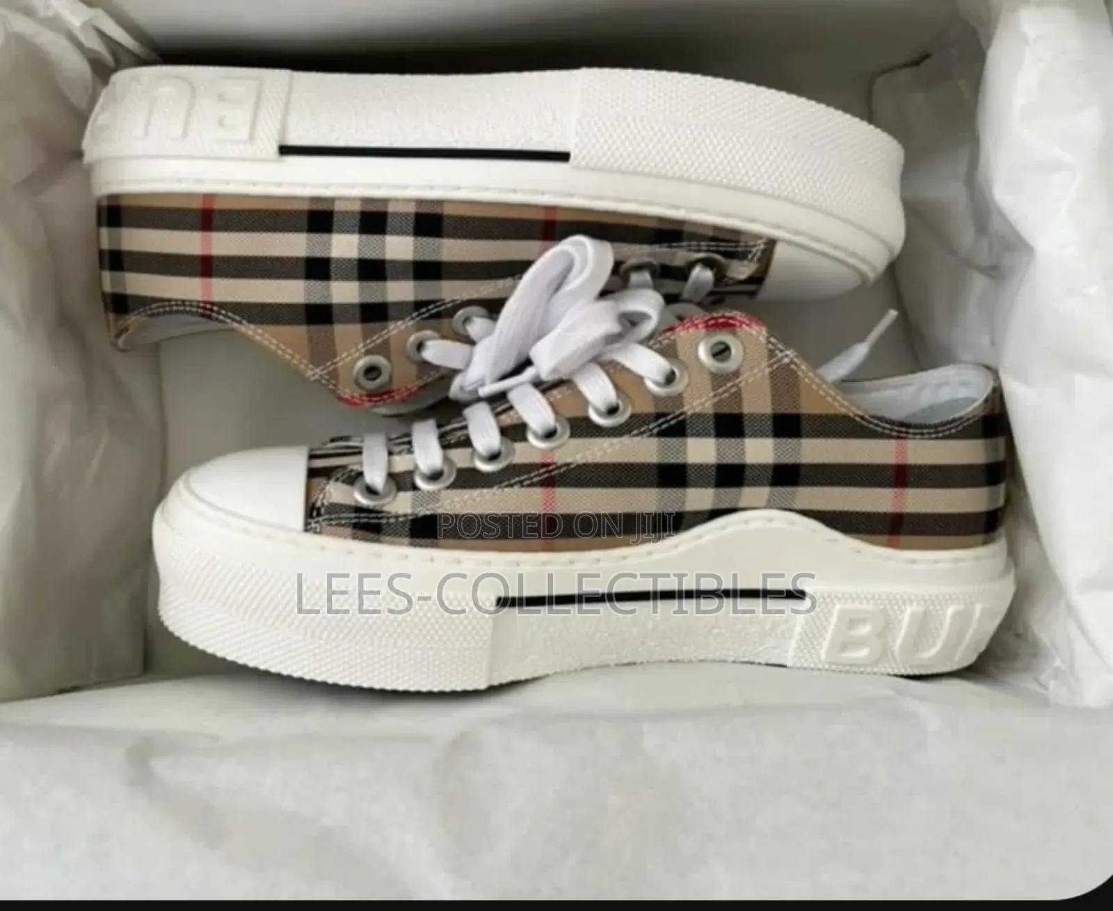 First Graded Burberry Sneakers