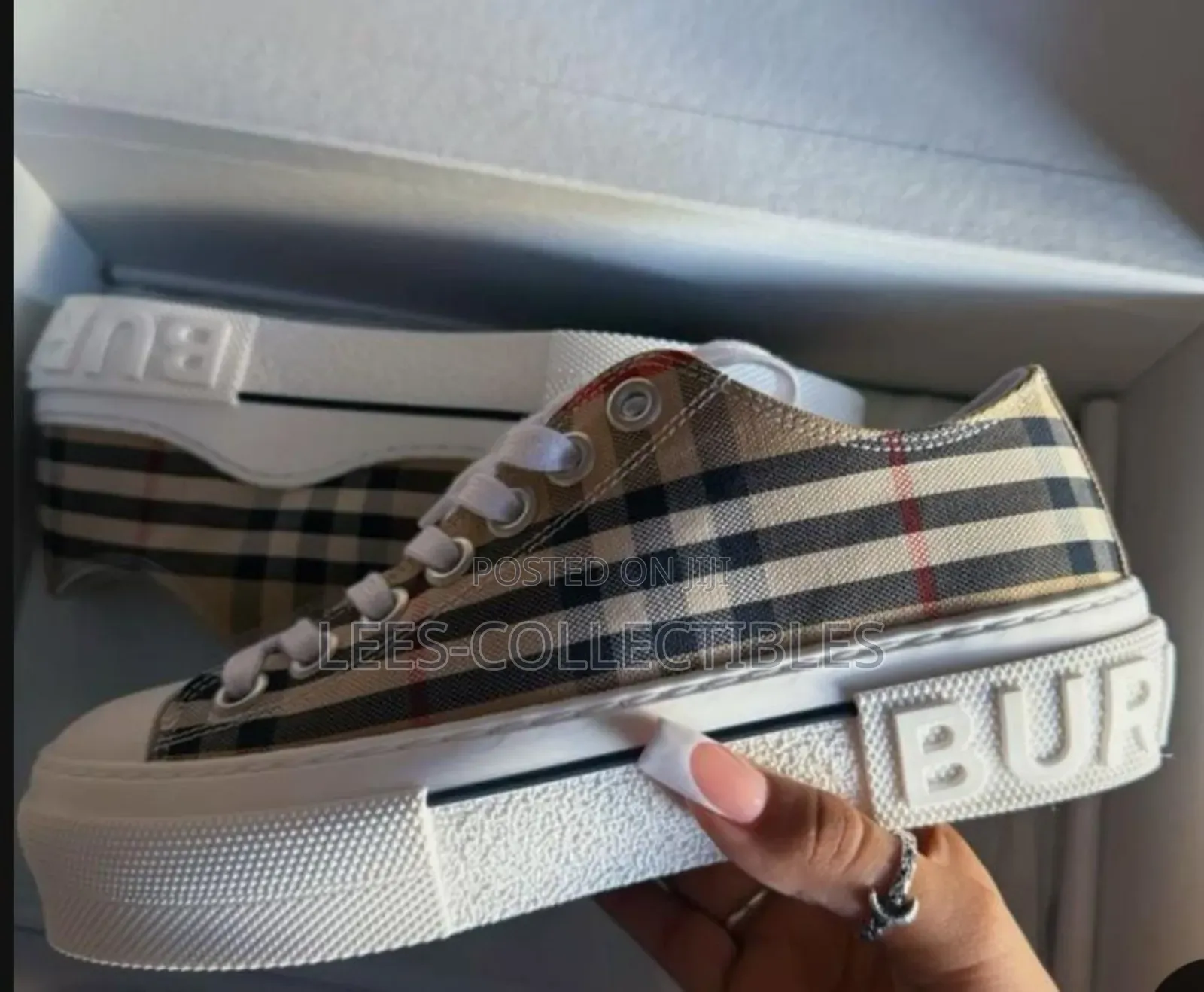 First Graded Burberry Sneakers