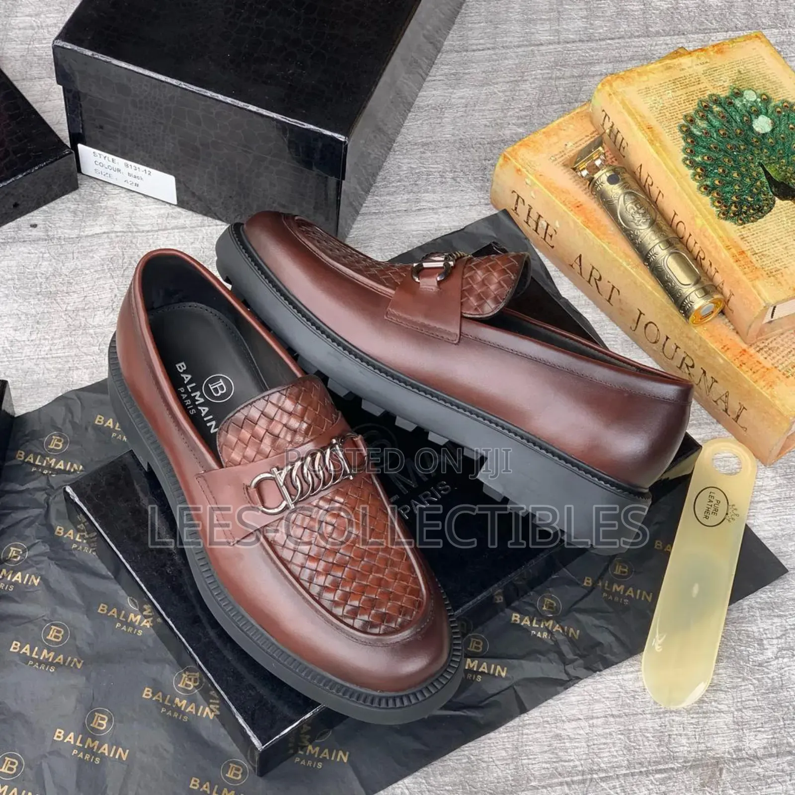 Best Graded Leather Balmain Shoes