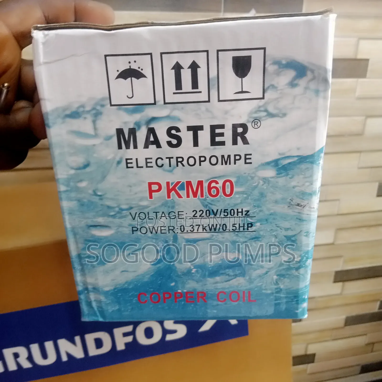 Master Surface Pump Type 0.37kw/0.55hp