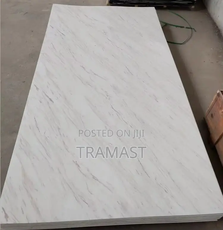 Wall Decoration With Marble Sheet - Lagos Nigeria