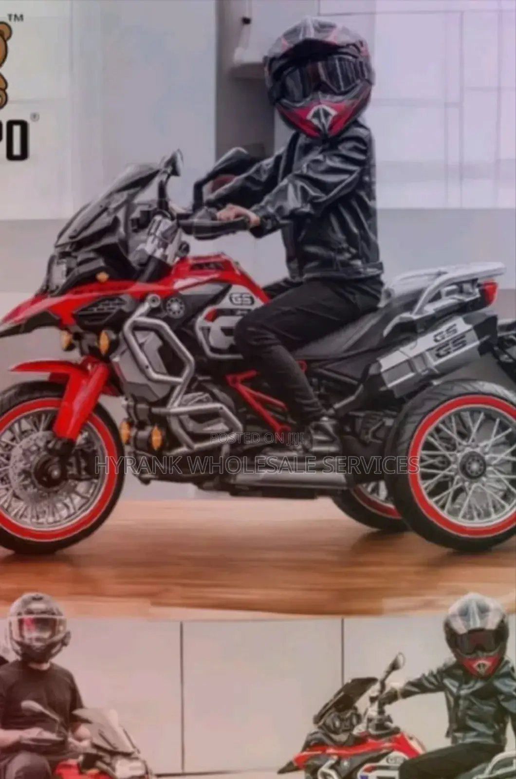 A Big Reinforce Bike For 7 To 18yrs