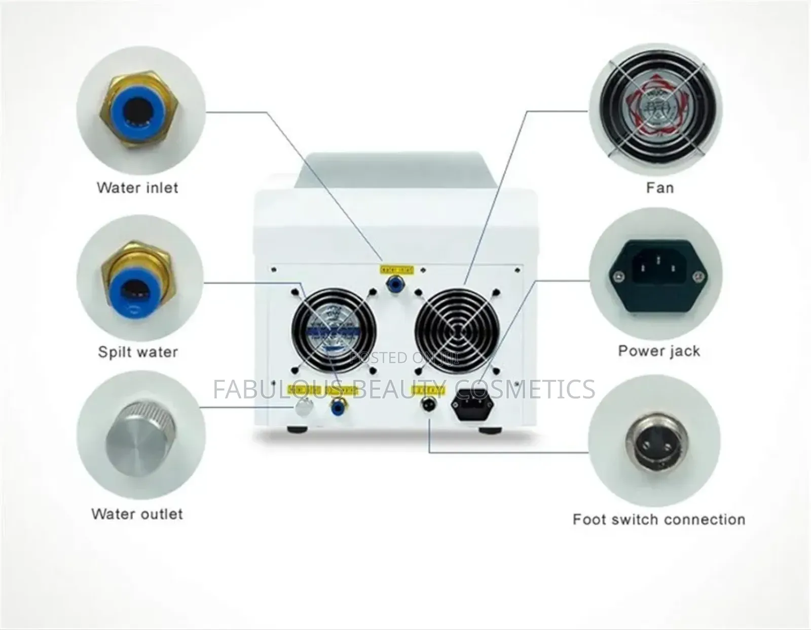Portable Eyebrow Washing Hair/ Laser Tattoo Removal Machine