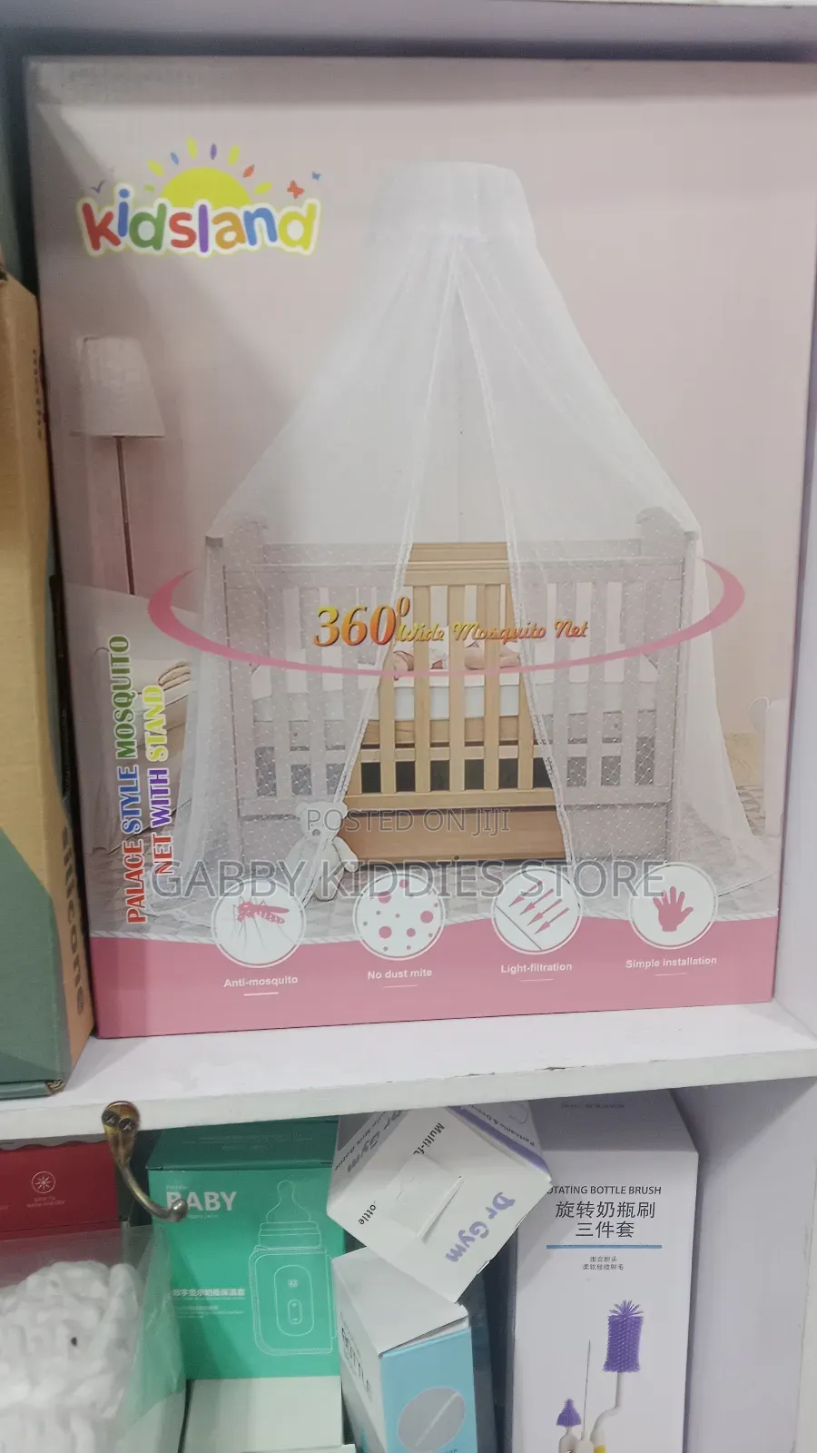 Baby Mosquito Cot Net With Stand