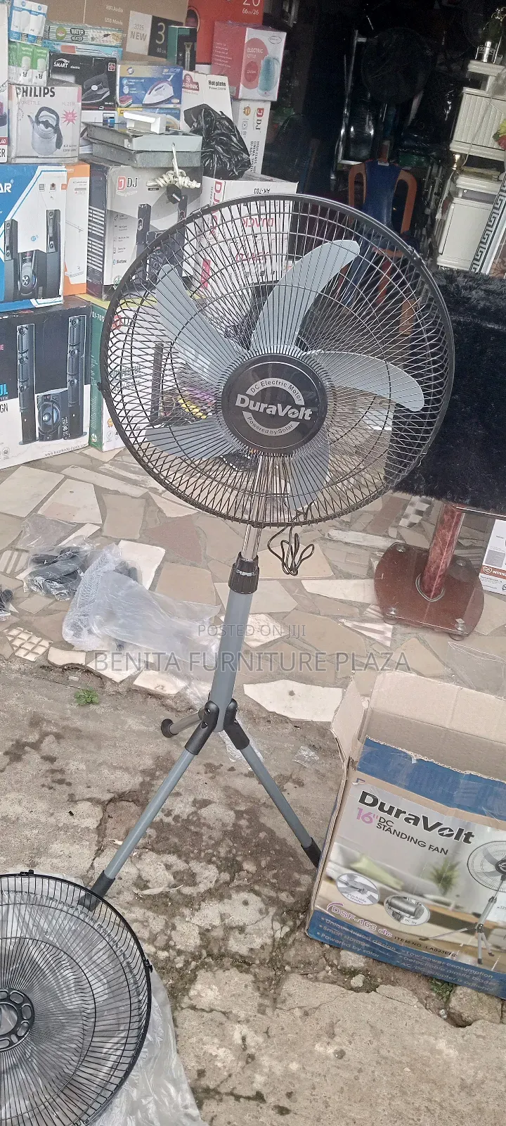 18watt Solar Standing Fan