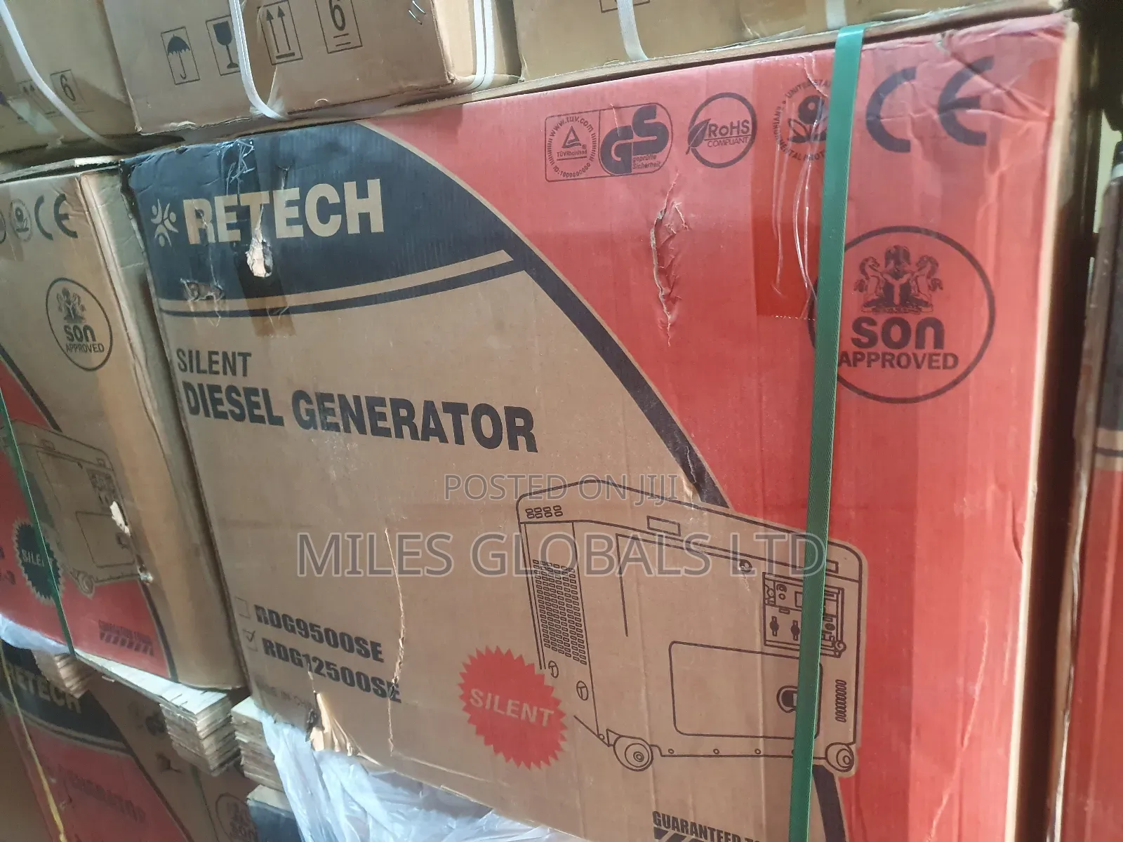 Retech Silent Diesel Generator Rdg12500se