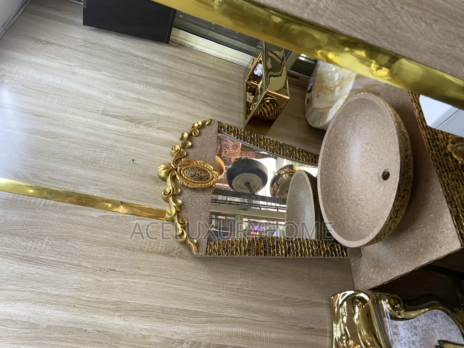 Golden Luxury Cabinet