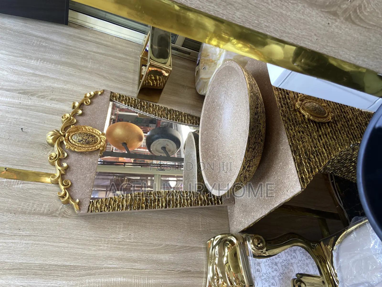 Golden Luxury Cabinet