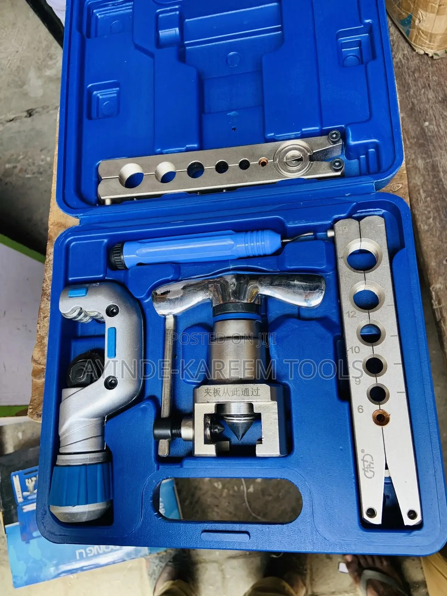 Pipe Flaring Tool Kit (Ct-308)6,9,10,12,16 and 19mm