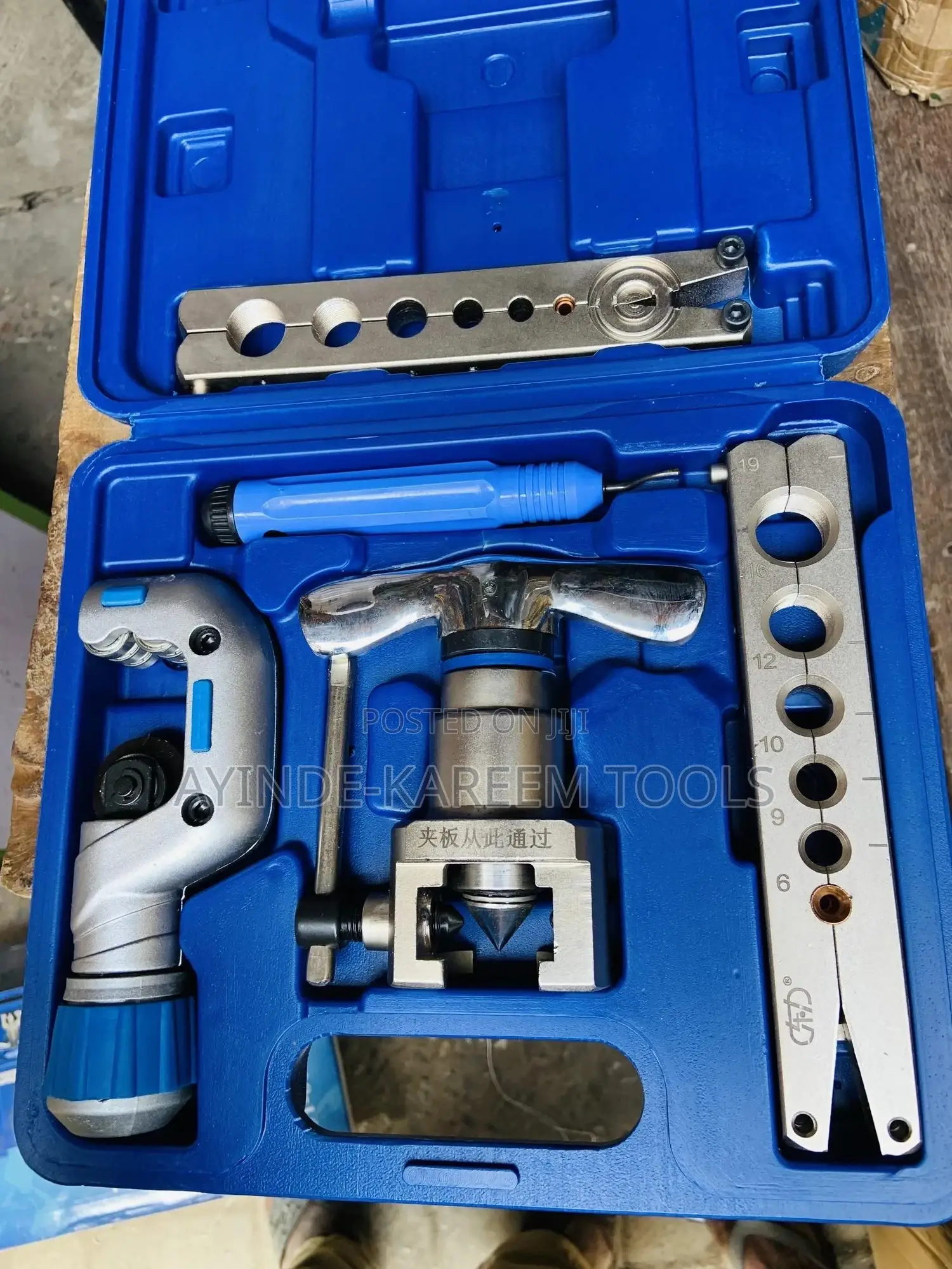 Pipe Flaring Tool Kit (Ct-308)6,9,10,12,16 and 19mm