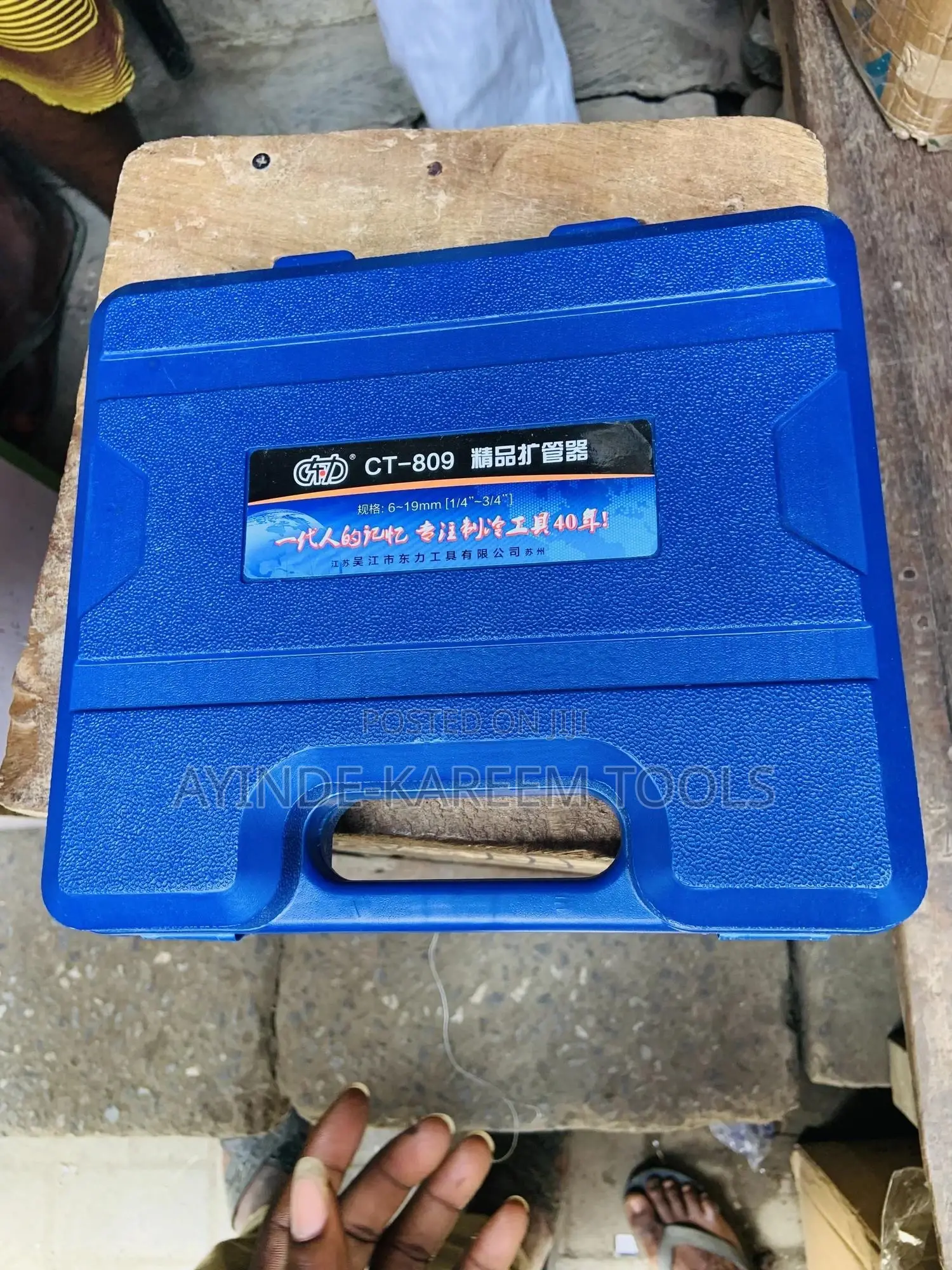 Pipe Flaring Tool Kit (Ct-308)6,9,10,12,16 and 19mm