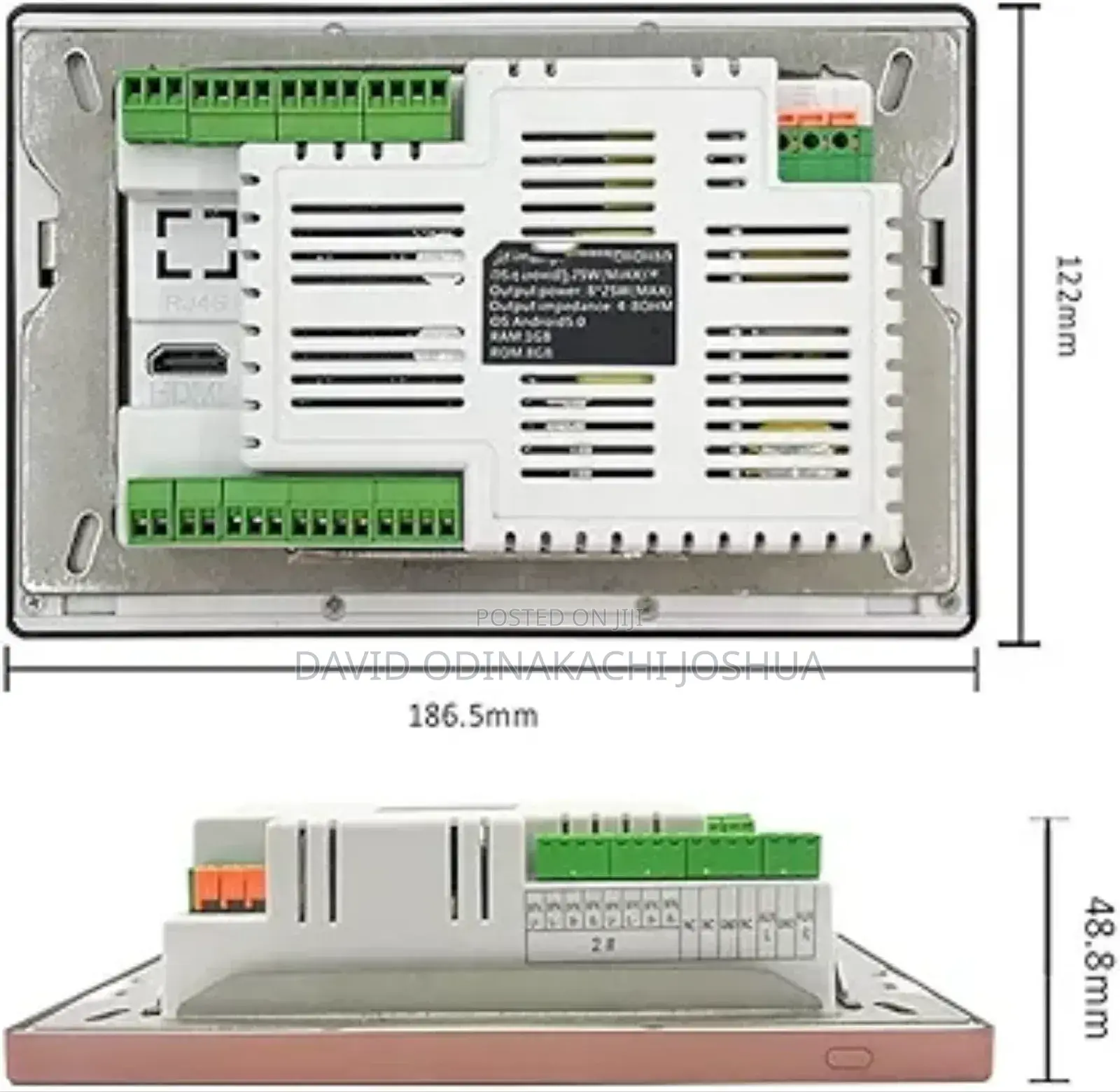 7 Inches in Wall Amplifier