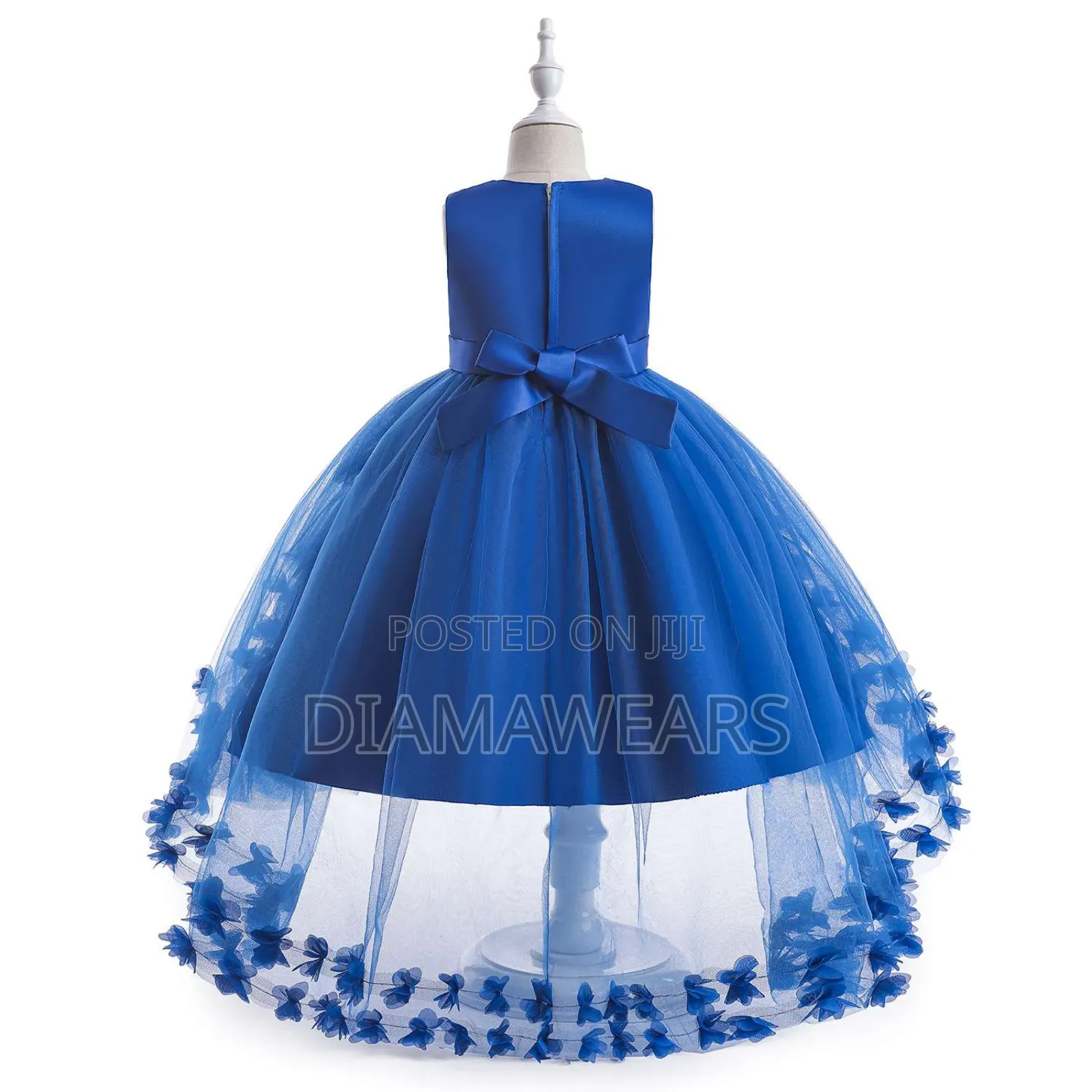 Royal Blue Princess Special Event Girls Full Ball Gown