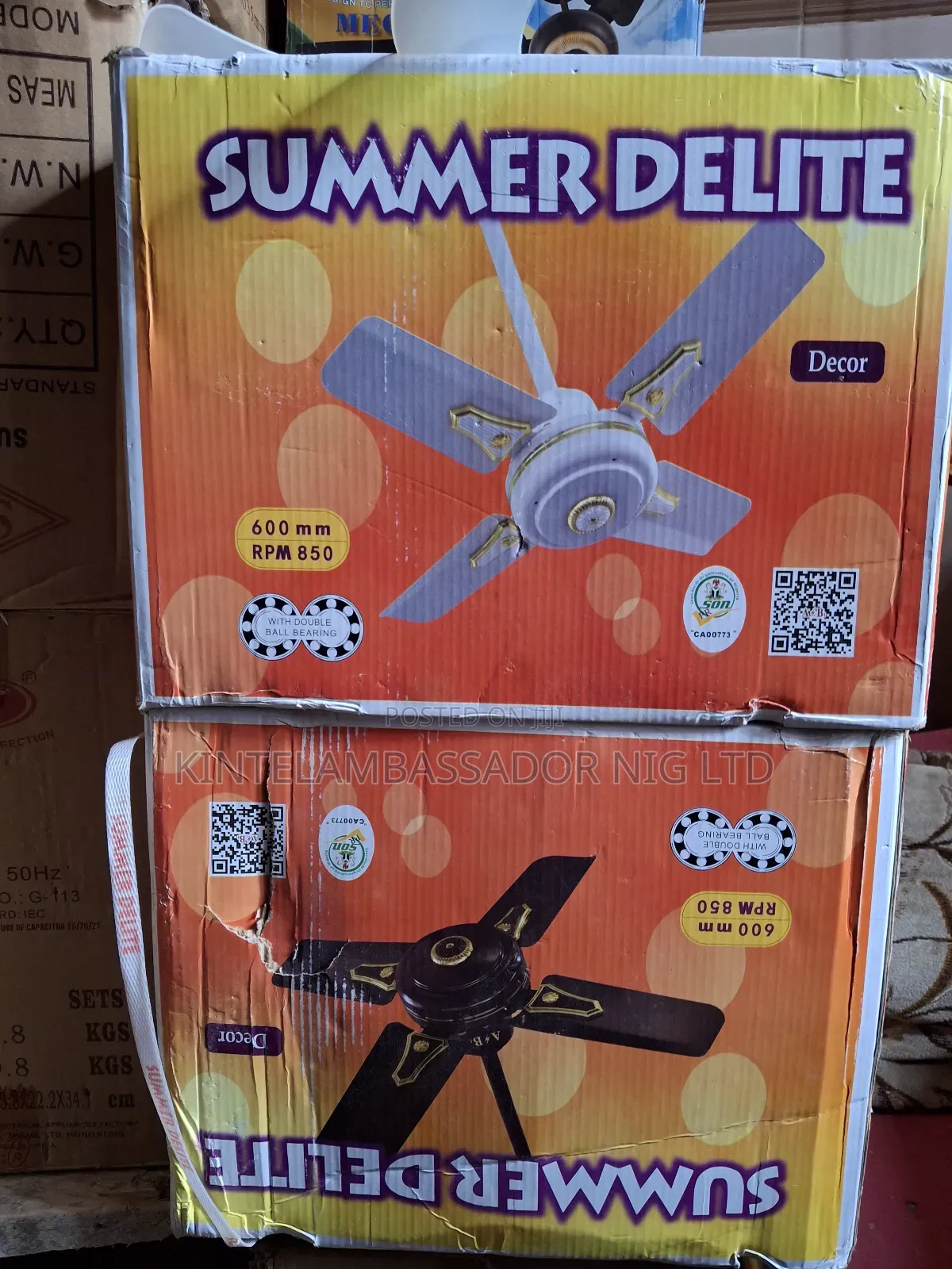 Summer Delite Ceiling Fan - 25"" - Shott Blade