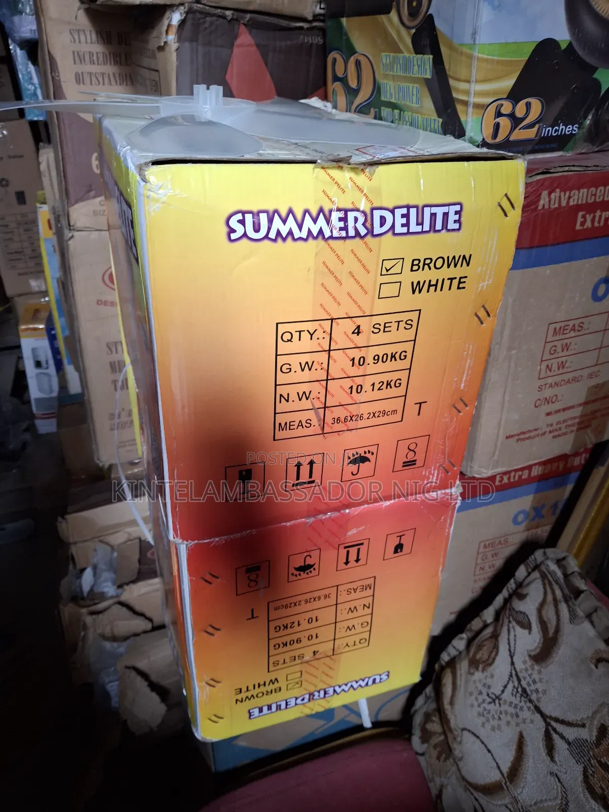 Summer Delite Ceiling Fan - 25"" - Shott Blade