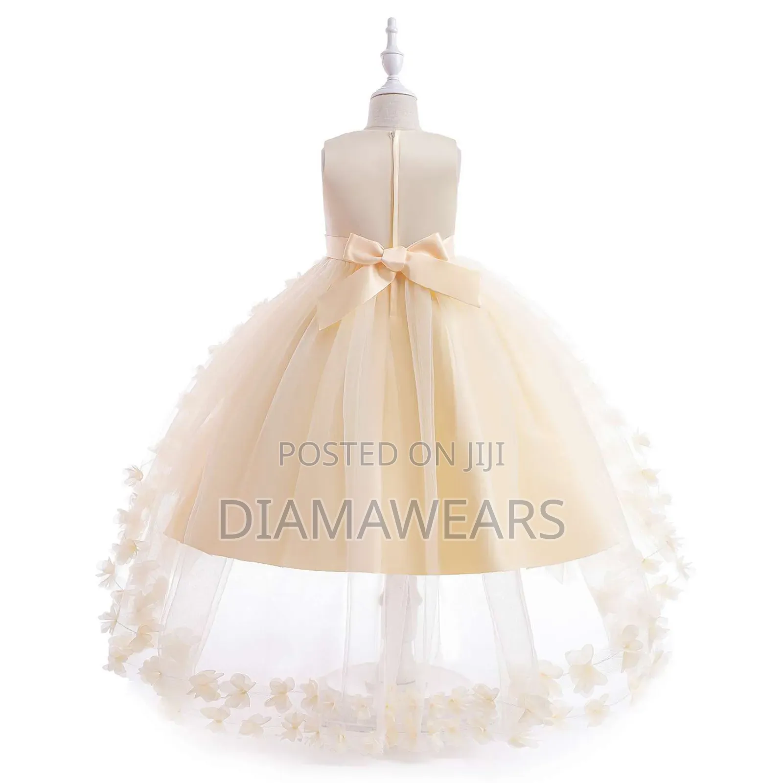 Cream Ceremonial Princess Full Ball Gown