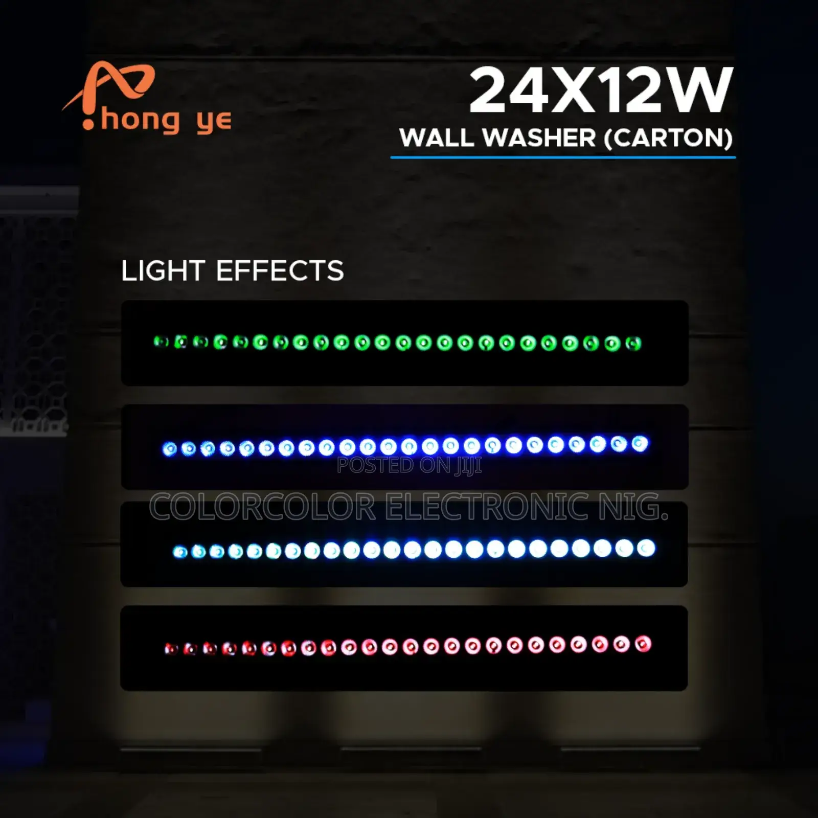 24x12 Led Wall Washer (Cartoon)