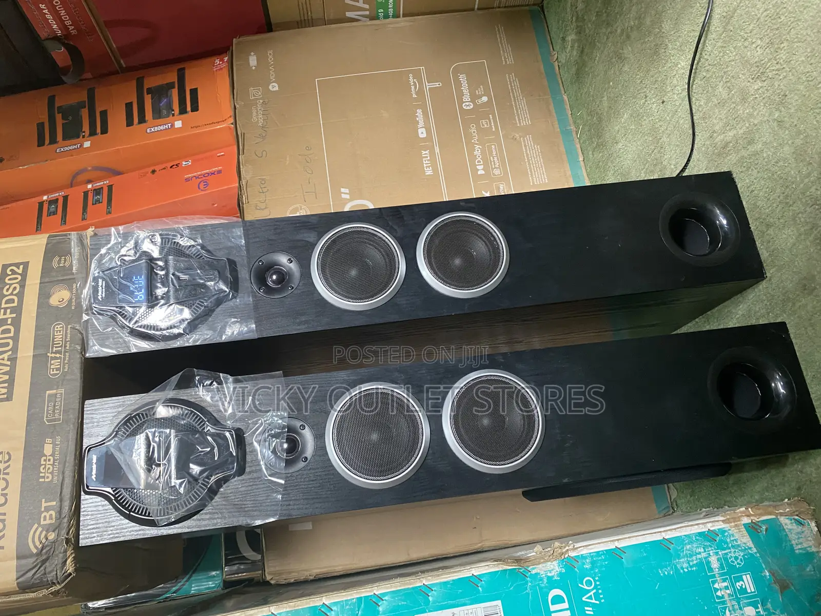 Mewe 2400watts Tower Speaker