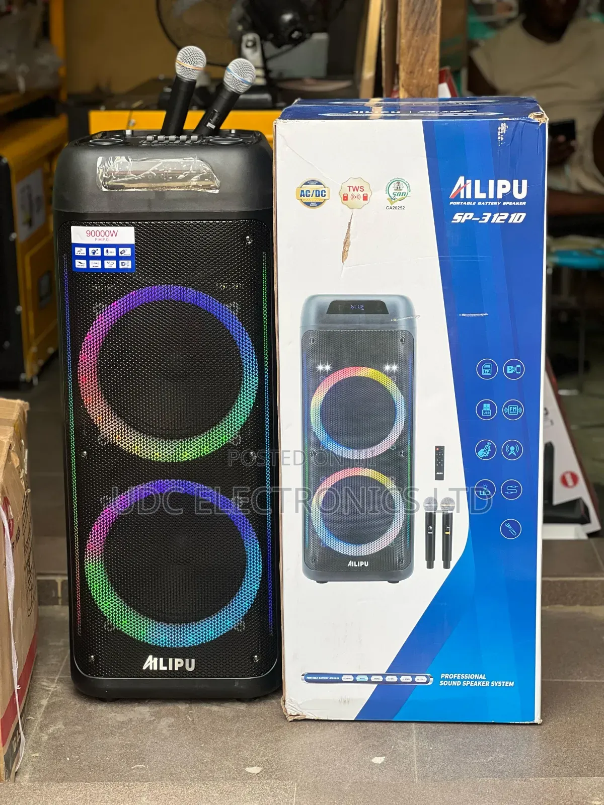 Ailipu Sp-31210 Rechargeable Party Speaker