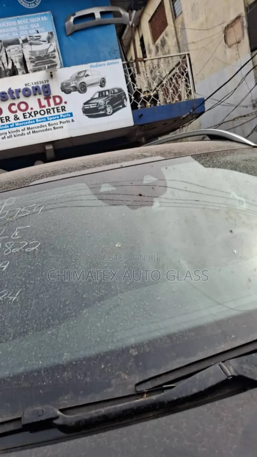 Gle350 2020 Double Camera Windscreen Glass Available We Fix