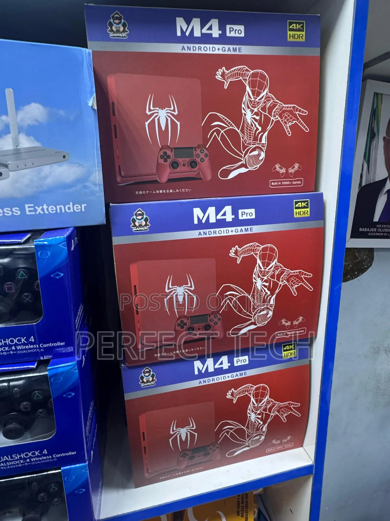 M4 Pro Android Tv Box With Inbuilt Games