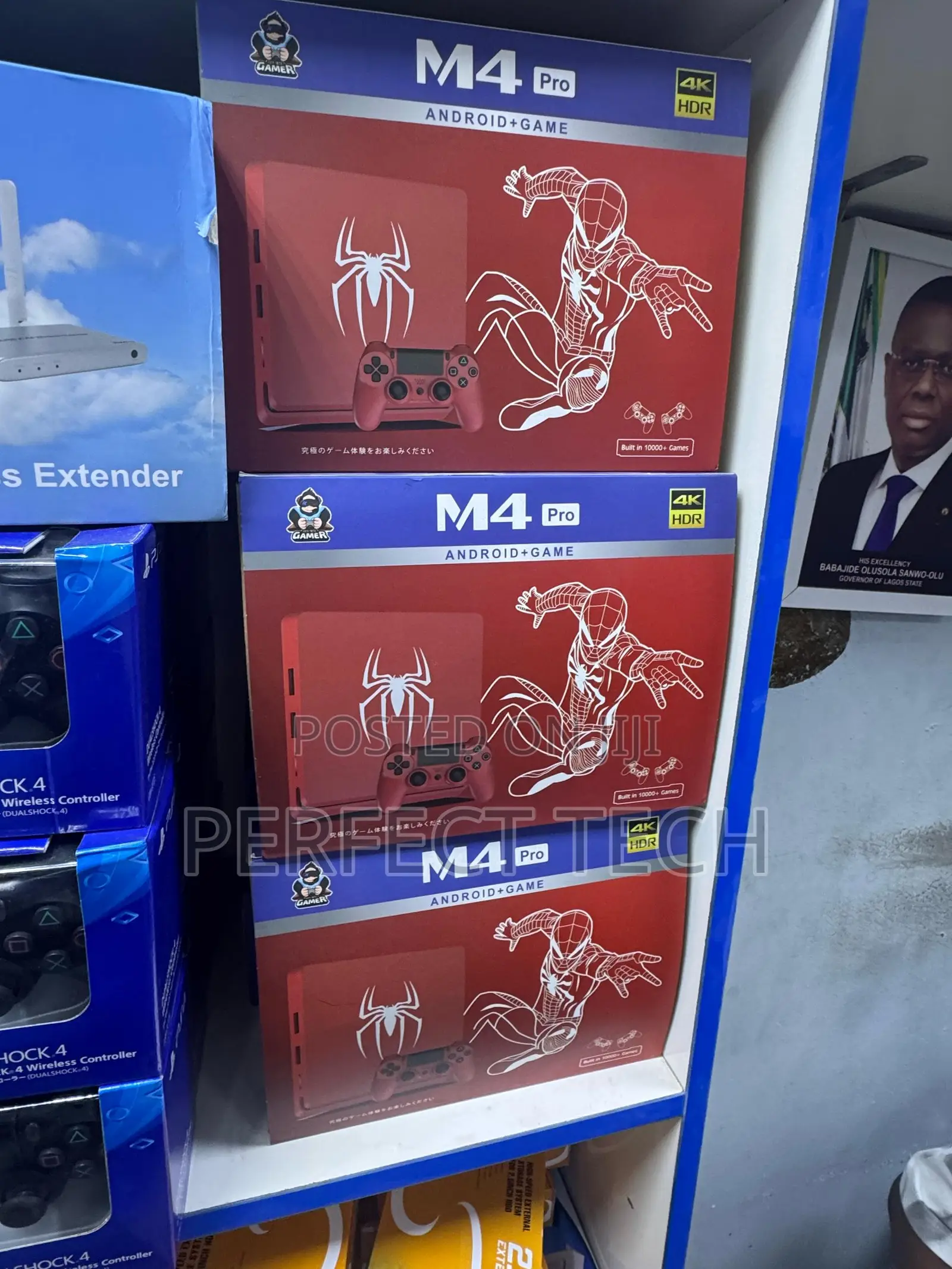 M4 Pro Android Tv Box With Inbuilt Games