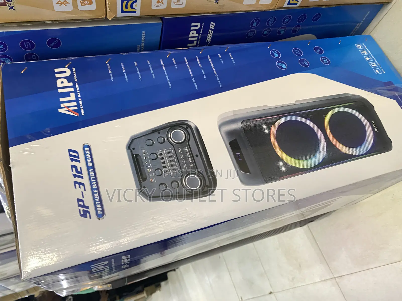 Ailipu Party Sound Xboom Rechargeable Bass Production