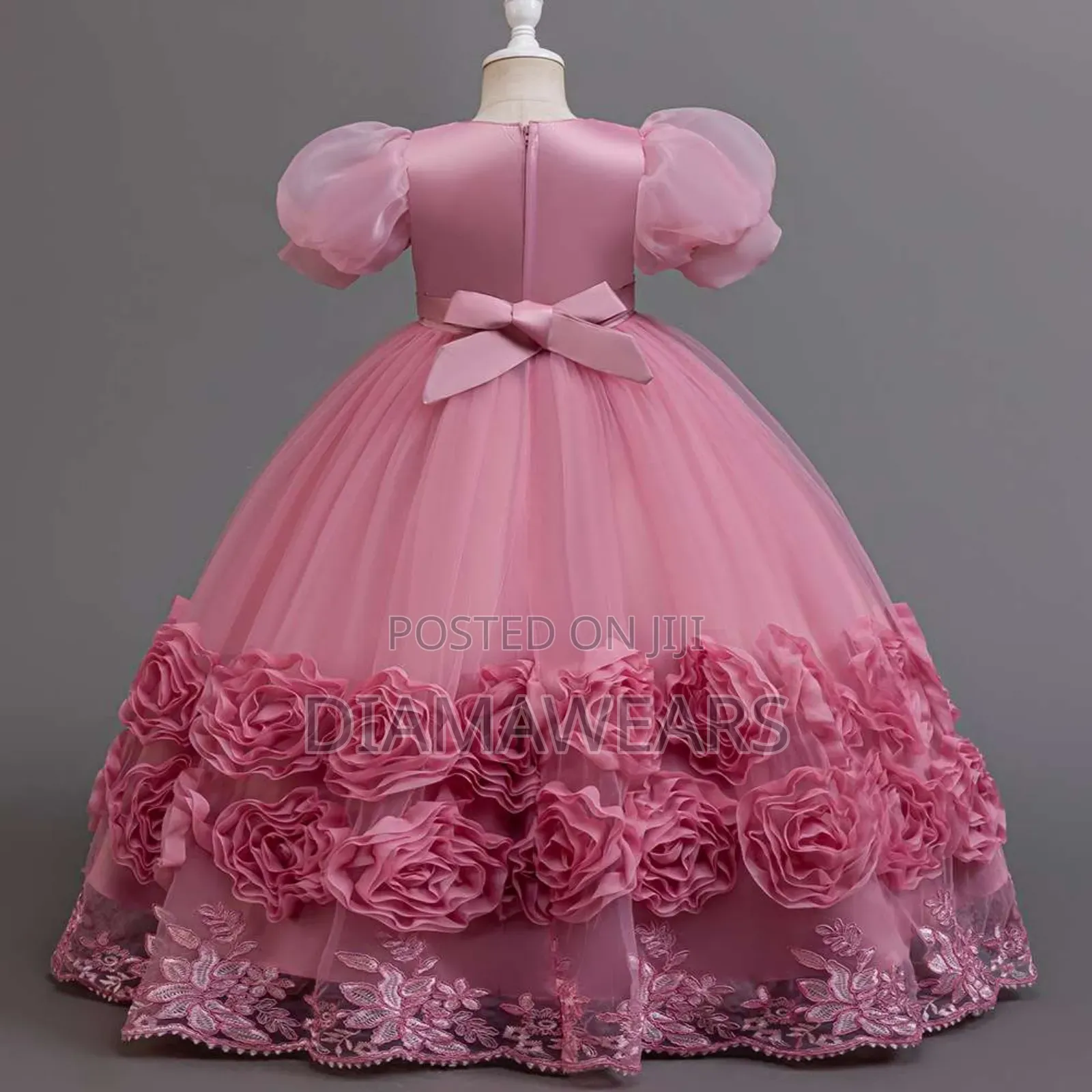 Pink Onion Unique Ball Gown