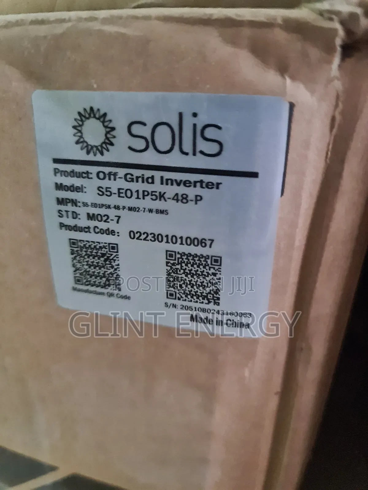 5kva 48v Solis Hybrid Inverter