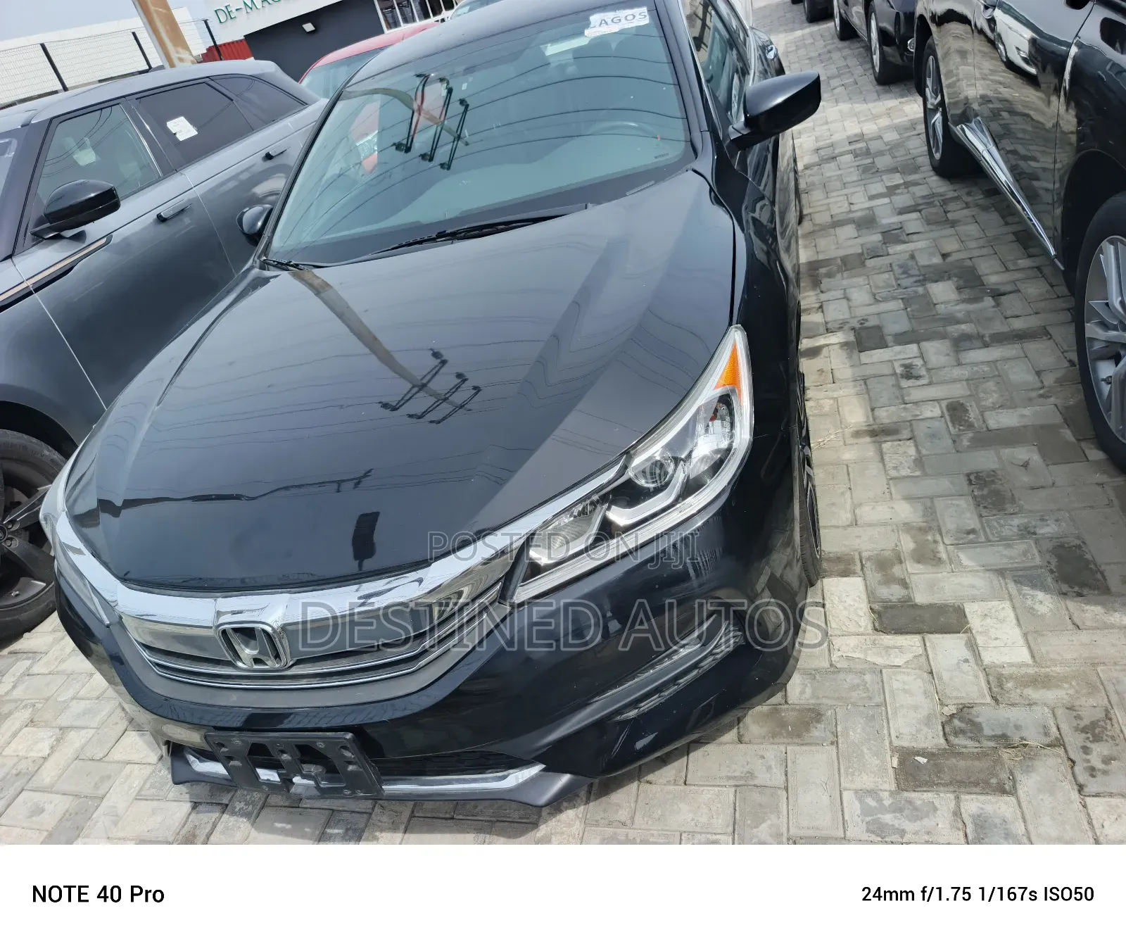 Honda Accord Sport SE 4dr Sedan FWD (2.4L 4cyl 2A) 2017 Black