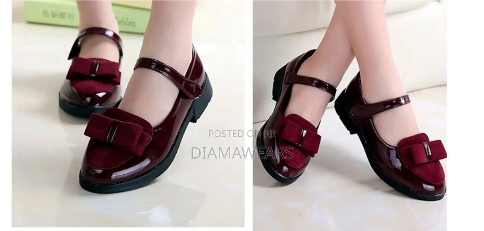 Wine Red Princess Velvet Shoe