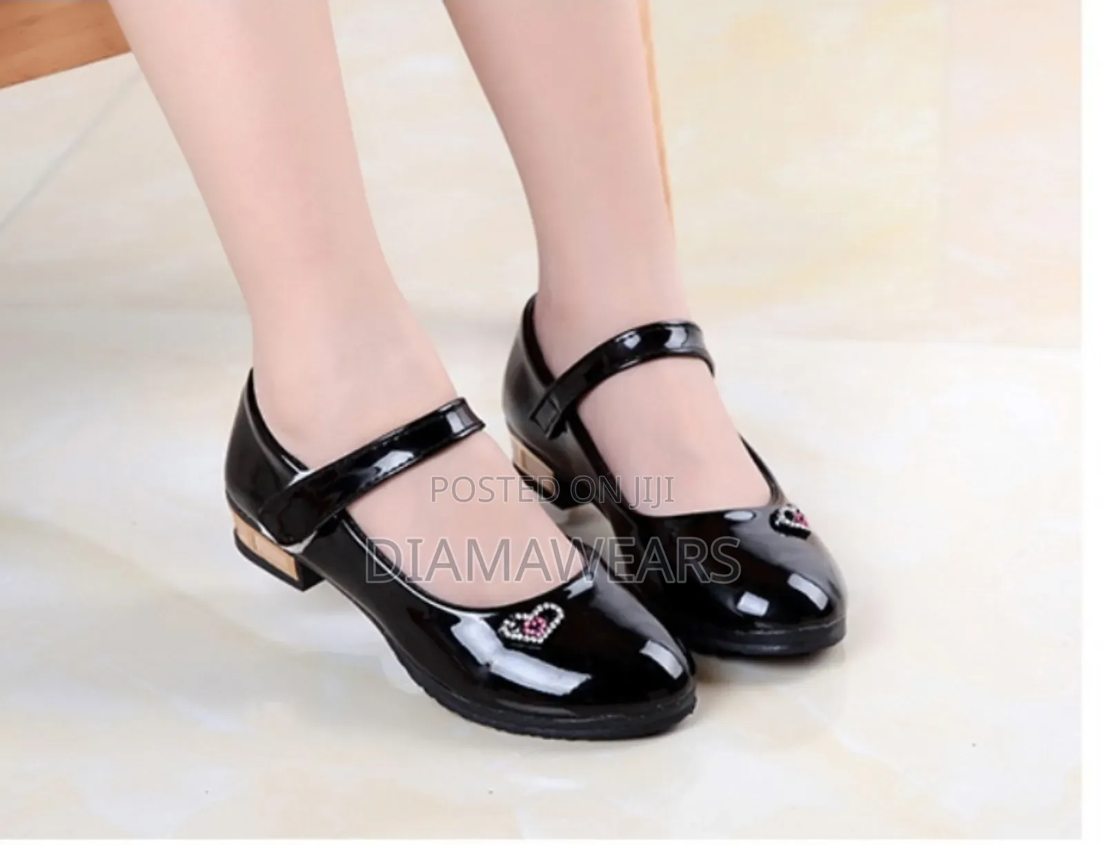 Black Princess Confy Dress Shoe