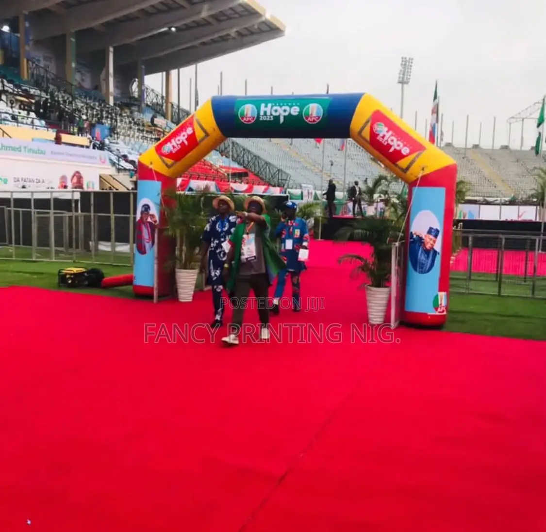 Branded Inflatable Campaign Entrance Arch