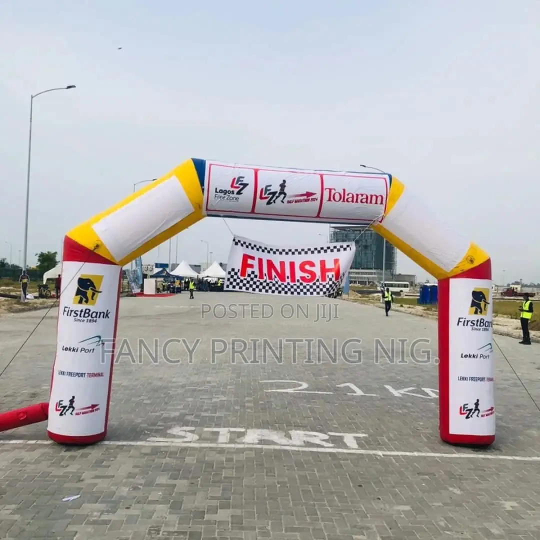 Branded Inflatable Campaign Entrance Arch